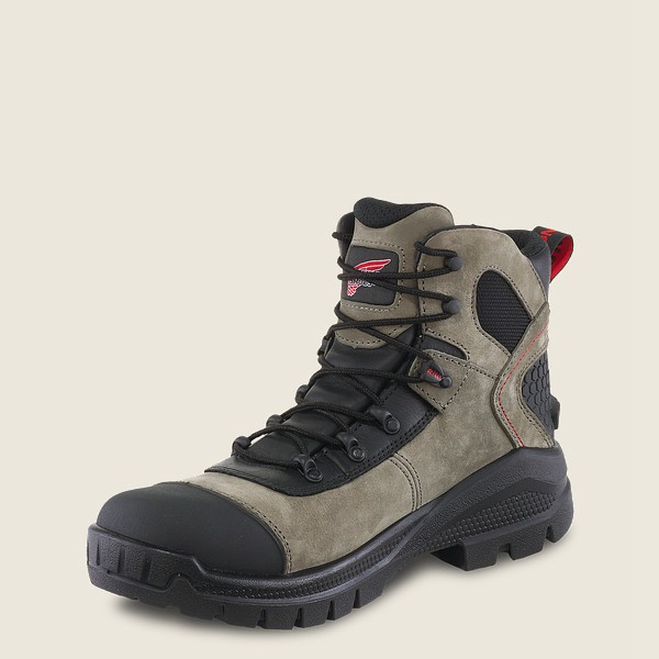 Red Wing Safety Boots Crv™ - 6-inch Toe - Olive/Black - Mens PXK842735